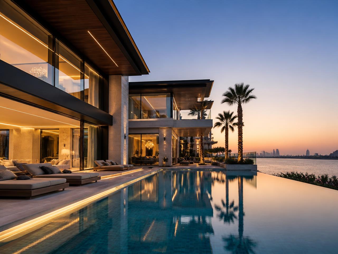Waterfront Villa – Luxusvilla in Dubai · Palm Jumeirah
